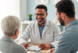 Oferecemos mais de 50 especialidades médicas.